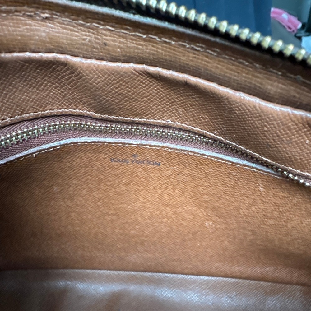 Louis Vuitton Vintage Marly Dragonne GM Clutch Bag Monogram Brown CanvasWristlet - Picture 11 of 16